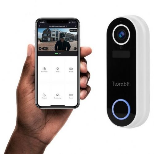 Hombli pametni zvonec 2 (bel) + gong