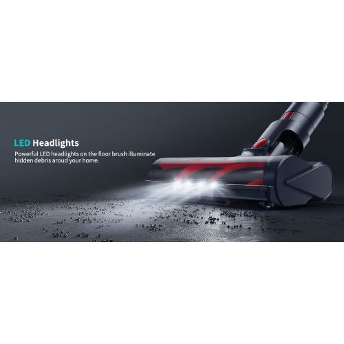Honiture S13 Pro upright battery vacuum cleaner, suitable for animal hair, HEPA filter