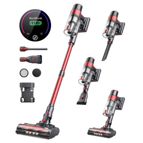 Honiture S13 Pro upright battery vacuum cleaner, suitable for animal hair, HEPA filter
