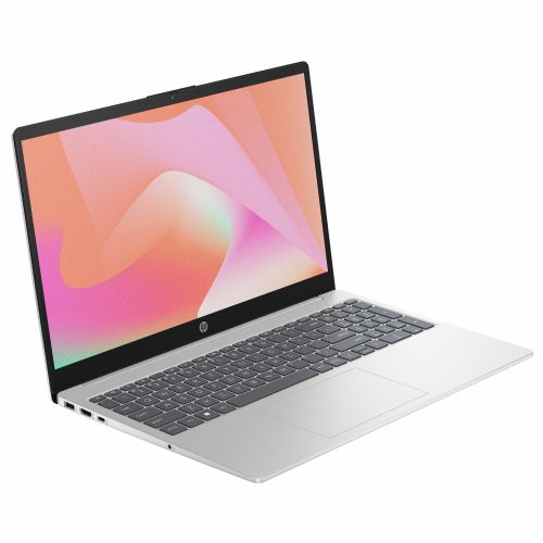 Prenosni računalnik HP 15-fd1059ng Intel Core 5 120U, 16 GB RAM, 1 TB SSD, 39,6cm (15,6") FHD, DE, FreeDOS, srebrna
