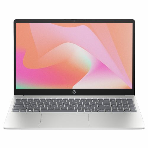 Prenosni računalnik HP 15-fd1059ng Intel Core 5 120U, 16 GB RAM, 1 TB SSD, 39,6cm (15,6") FHD, DE, FreeDOS, srebrna