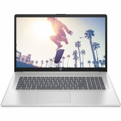 Prenosni računalnik HP 17-cp3178ng AMD Ryzen 7 7730U, 16 GB RAM, 512 GB SSD, 17,3" FHD IPS, DE, FreeDOS, srebrna