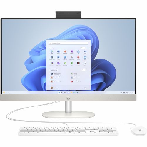 Računalnik AiO HP 27-cr0005ng AMD R3-7320U/8GB/SSD 512GB NVMe/68,6 cm (27") FHD 300cd/m2/DE/Win11Home