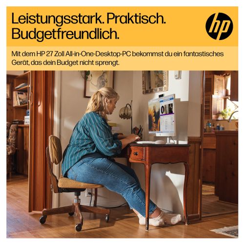 All In One računalnik HP 27-cr0471ng 27" FHD Ryzen 7 7730U 16GB 512GB SSD DE Windows 11 Home bel