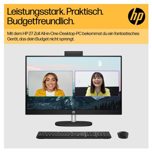 All In One računalnik HP 27-cr0471ng 27" FHD Ryzen 7 7730U 16GB 512GB SSD DE Windows 11 Home bel