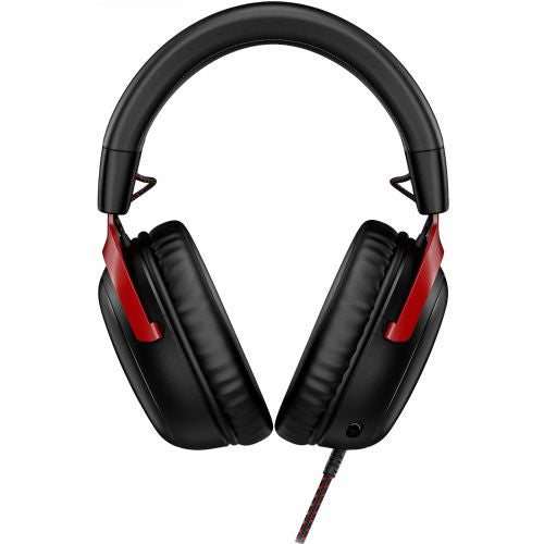 HP HyperX Cloud III Gaming Headset/7.1 Sound/DTS Headphone:X/Spatial Sound/Over-Ear - schwarz/rot