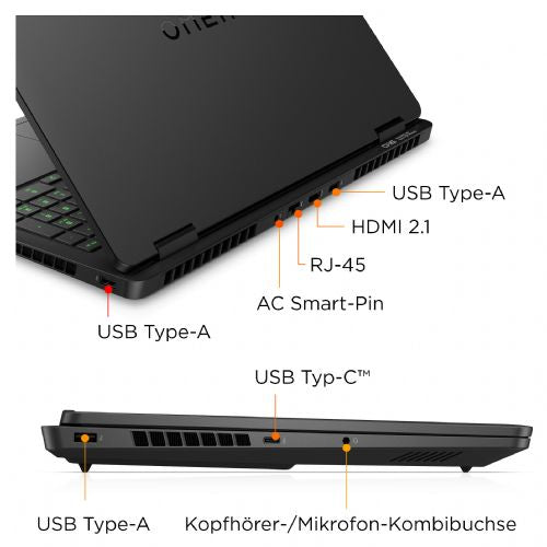 Prenosni računalnik HP OMEN 16-AM0168NG i7-255H, 16" 165Hz IPS, 24GB RAM, 1TB SSD, RTX 5070, DE, FreeDOS