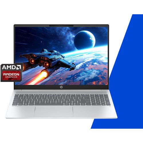 Prenosni računalnik HP OmniBook 5 40,6cm (16") 2K Ryzen AI 5 340 16GB 512GB SSD DE Win11 Home, srebrna