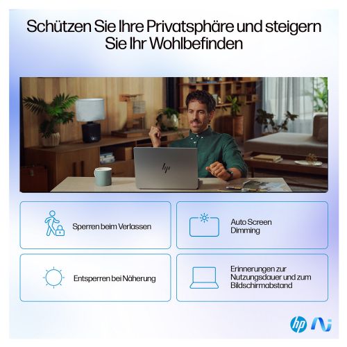 Prenosni računalnik HP OmniBook Ultra AI PC 14-fd0191ng, 14" 2.2K Touch, Ryzen AI 9 365, 16GB RAM, 1TB SSD, DE,Windows 11 Home