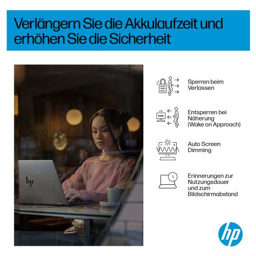 Prenosni računalnik HP OmniBook X Flip 14-fm0178ng, Intel Core Ultra 7, 32GB RAM, 2TB SSD, OLED 3K zaslon na dotik,DE, Windows 11 Home