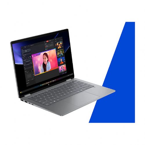 Prenosni računalnik HP OmniBook X Flip 14-fm0178ng, Intel Core Ultra 7, 32GB RAM, 2TB SSD, OLED 3K zaslon na dotik,DE, Windows 11 Home