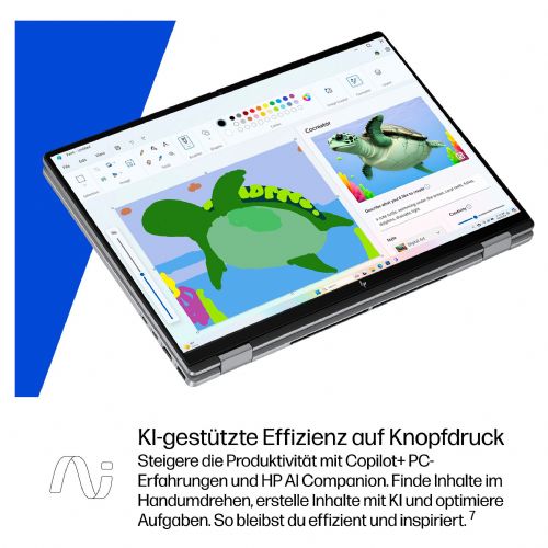 Prenosni računalnik HP OmniBook X Flip 16-ar0178ng, AMD Ryzen AI 7, 32GB, 2TB SSD, OLED zaslon na dotik, DE, W11Home