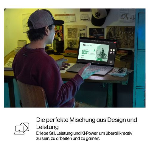 Prenosni računalnik HP OmniBook X Flip 16-ar0178ng, AMD Ryzen AI 7, 32GB, 2TB SSD, OLED zaslon na dotik, DE, W11Home