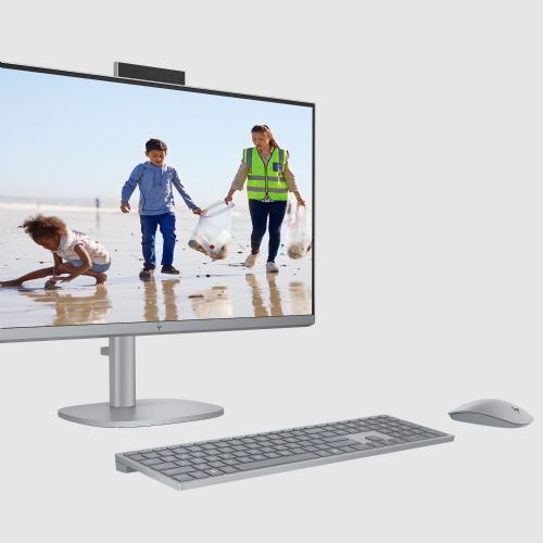 All In One računalnik HP OmniStudio X 32-c0073ng, 31,5" 4K IPS, Intel Core Ultra 7, 16GB DDR5, 1TB SSD,DE, Windows 11 Home, srebrn