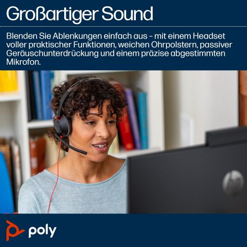 Slušalke HP Poly Headset Blackwire C5210 Mono USB-C/A & 3,5 mm (razsuto)