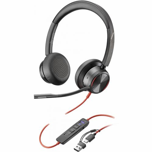 Slušalke HP Poly Headset Blackwire C8225-M Stereo USB-C/A Teams
