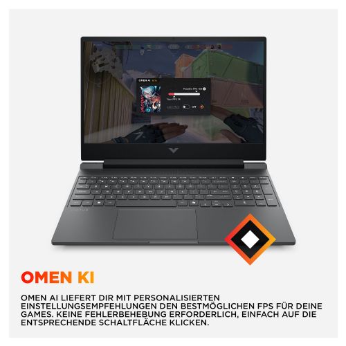 Prenosni računalnik HP Victus 15-fa2705ng i5-13420H 16GB 512GB SSD RTX 4050 15,6" FHD 144Hz IPS DE brez operacijskega sistema