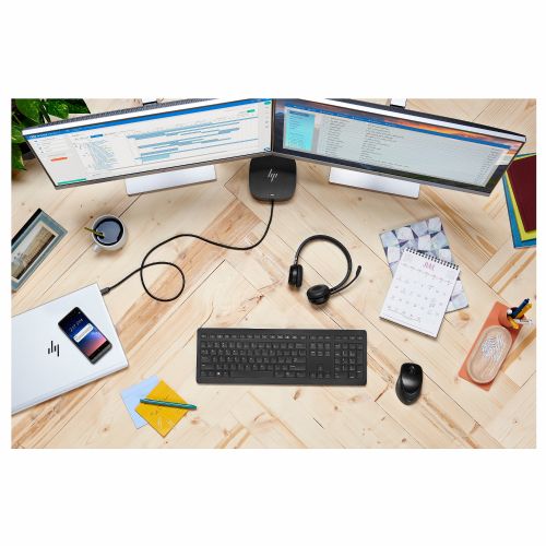 Brezžična miška HP Premium Laser - RF brezžična - 1200 DPI - črna