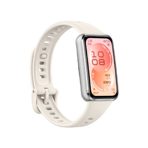 Huawei Band 11 smart bracelet, white aluminum, AMOLED display, 14 days battery life, 5 ATM