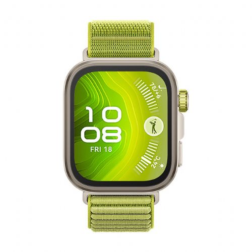 Pametna ura Huawei Watch Fit 4 Pro zelene barve