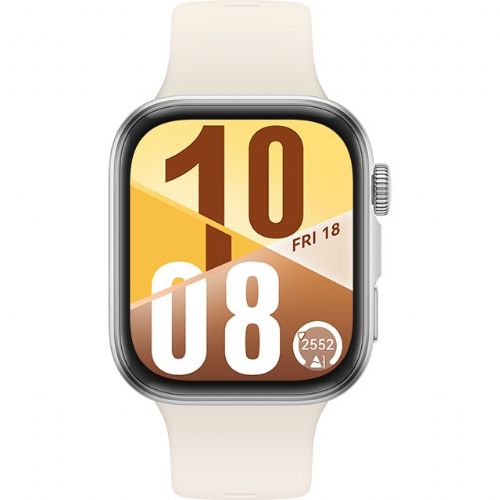 Pametna ura Huawei Watch Fit 4 (Seiya-B19F) bel fluoroelastomerni pašček