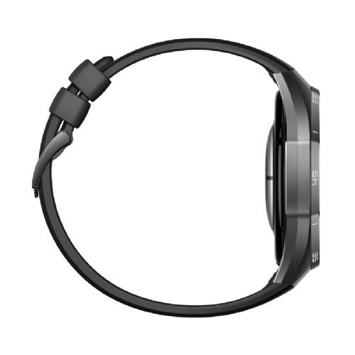 Pametna ura Huawei Watch GT 6 Pro 46mm AMOLED zaslon 3000 nit, titanovo ohišje, EKG spremljanje, GPS sledenje, 21 dni avtonomije črne barve + brezžične slušalke FreeBuds SE3