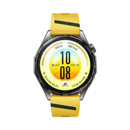 Huawei Watch GT 7 46 mm smartwatch, AMOLED, GPS, Bluetooth calls, 5 ATM, IP69, up to 21 days, yellow