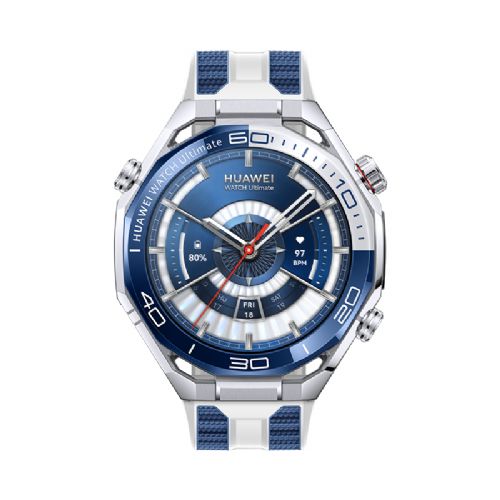 Huawei Watch Ultimate 2 Smartwatch 48.5 mm, 1.5" LTPO 2.0 AMOLED, 20 ATM water resistance, eSIM, blue + FreeBuds 4 Pro gift