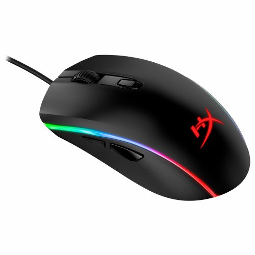 Miška HyperX Pulsefire Surge optična, 16000 DPI, RGB osvetlitev, 6 gumbov, črna