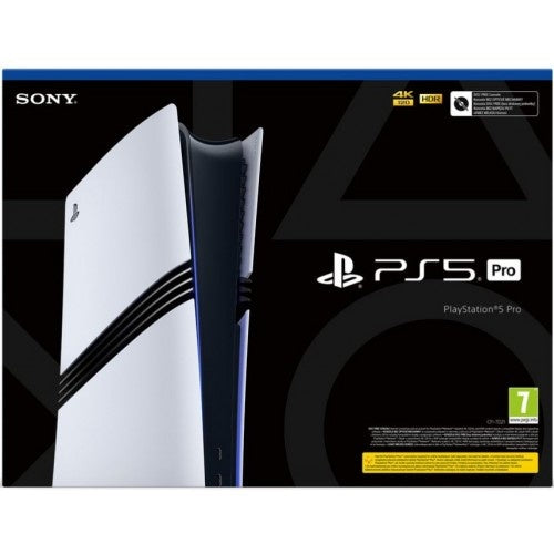 Sony PlayStation 5 Pro Game Console, 2 TB SSD, 4K/8K, Ray Tracing, Wi-Fi 7, HDR, haptic feedback