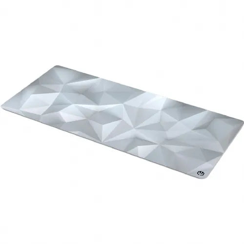 Igralna podloga za miško Endorfy Crystal Onyx White XL, bela/siva
