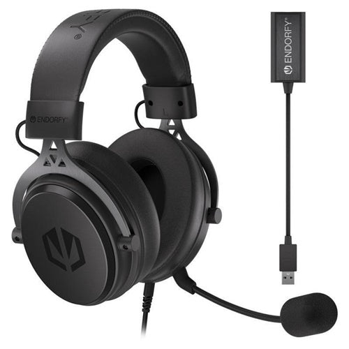 Endorfy Viro Plus gaming headset, USB, black (EY1A001)