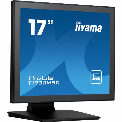 Monitor Iiyama ProLite T1732MSC-B1S 43cm (17") 4:3 TN HDMI/DP/VGA PCAP na dotik informacijski / interaktivni monitor 9821255873