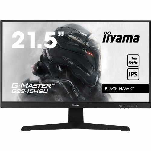 Monitor Iiyama G2245HSU-B2, 54,5 cm (21,5"), 1920 x 1080 FHD, 16:9, IPS, 300 cd/m2, 1ms, črna