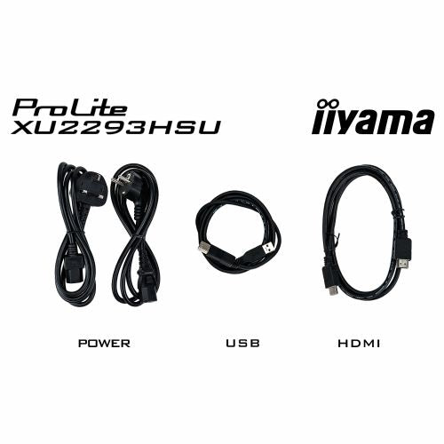 Monitor XU2293HSU-B7 IIYAMA 54,5 cm (21,5'') 16:9 HDMI+DP+2xUSB IPS