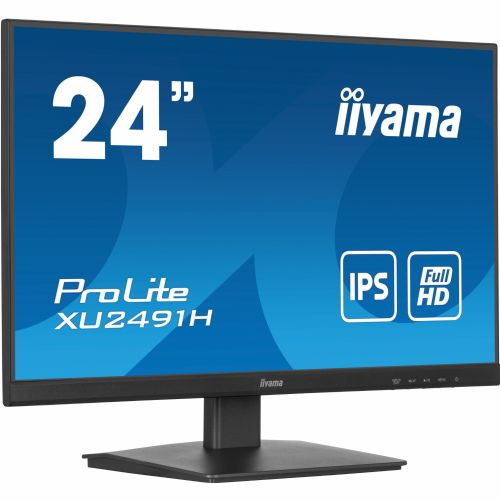 Monitor Iiyama XU2491H-B1, 60,5 cm (23,8"), 16 : 9, HDMI + DP, IPS
