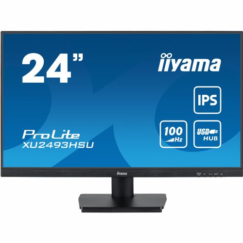 Monitor Iiyama XU2493HSU-B7, 60,5 cm (23,8"), 1920 x 1080 FHD, 16:9, IPS, 300 cd/m2, 1ms, črna