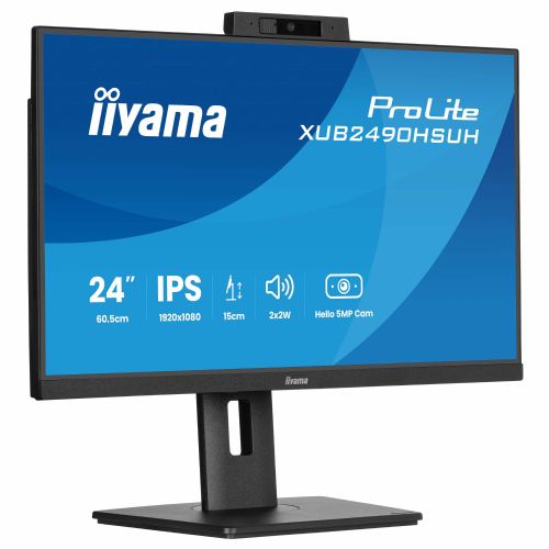 Monitor Iiyama XUB2490HSUH-B2, 60,5 cm (23,8") 1920 x 1080 FHD, 16:9, IPS, 250 cd/m2, 4ms, črna