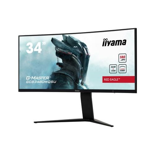 Monitor GCB3480WQSU-B1 Iiyama 86,4 cm (34"), VA, 420 cd/m2, 21:9 2xHDMI+2xDP+USB VA maloprodaja
