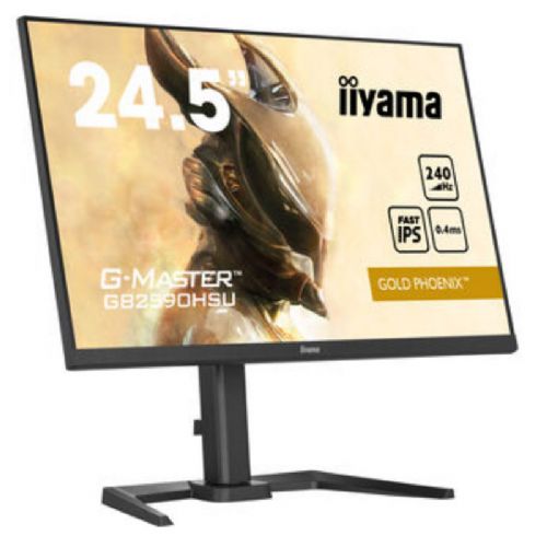 Gaming monitor IIYAMA G-MASTER Gold Phoenix GB2590HSU-B5 62,2cm (24,5") FHD IPS LCD DP/HDMI/USB FreeSync 0,4ms 240Hz zvočniki