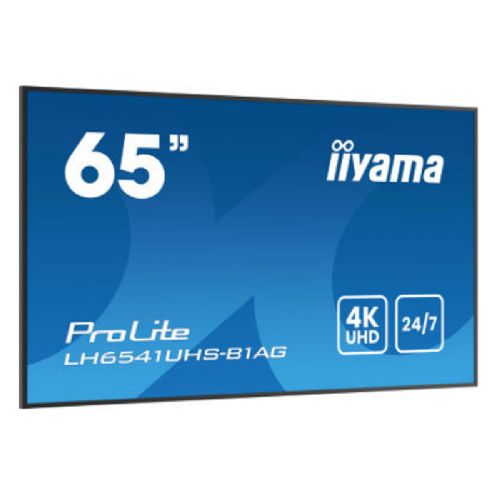 Informacijski zaslon IIYAMA ProLite LH6541UHS-B1AG 64,5" (164cm) 4K UHD VA 24/7 Android zvočniki