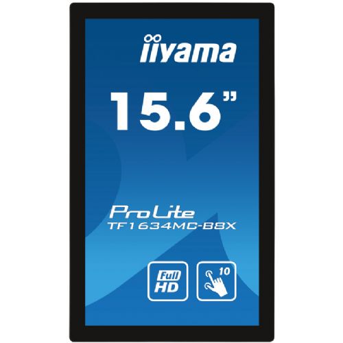 IIYAMA ProLite TF1634MC-B8X 39,5cm (15,6") IPS HDMI/DP/VGA na dotik informacijski / interaktivni monitor