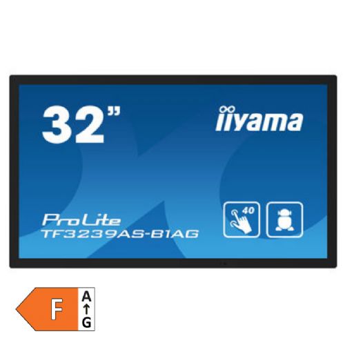 Interaktivni monitor IIYAMA ProLite TF3239AS-B1AG 80cm (31,5") FHD IPS 24/7 DP/HDMI Android zvočniki na dotik