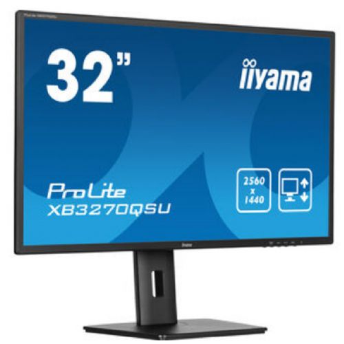 Monitor Iiyama ProLite XB3270QSU-B1 80cm (31,5") WQHD 2K IPS HDMI/DP zvočniki monitor