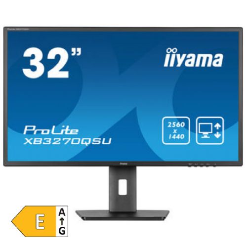Monitor Iiyama ProLite XB3270QSU-B1 80cm (31,5") WQHD 2K IPS HDMI/DP zvočniki monitor