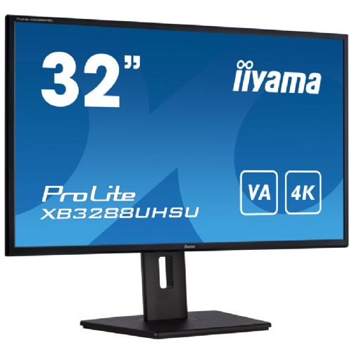 IIYAMA ProLite XB3288UHSU-B5 80cm (31,5") UHD 4K VA HDMI/D zvočniki monitor