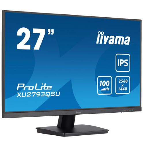 Monitor IIYAMA ProLite XU2793QSU-B7 68,5cm (27") QHD IPS 100Hz DP/HDMI zvočniki