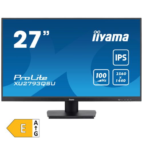 Monitor IIYAMA ProLite XU2793QSU-B7 68,5cm (27") QHD IPS 100Hz DP/HDMI zvočniki
