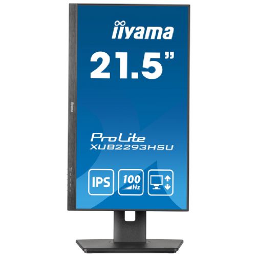 Monitor IIYAMA ProLite XUB2293HSU-B7 54,5cm (21,5") FHD IPS 100Hz HDMI/DP zvočniki