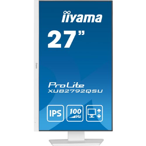 Monitor IIYAMA ProLite XUB2792QSU-W6 68,5cm (27") 100Hz 2K IPS LED LCD HDMI/DP zvočniki